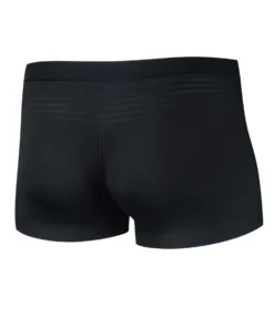 Fekete BRUBECK férfi thermoactive sportboxer, nem csúszkál, rugalmas és kényelmes mozgás közben