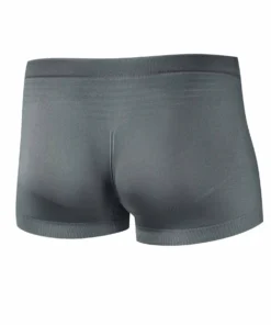 Szürke férfi seamless sportboxer BRUBECK minőségben, stabil tartás intenzív mozgáshoz