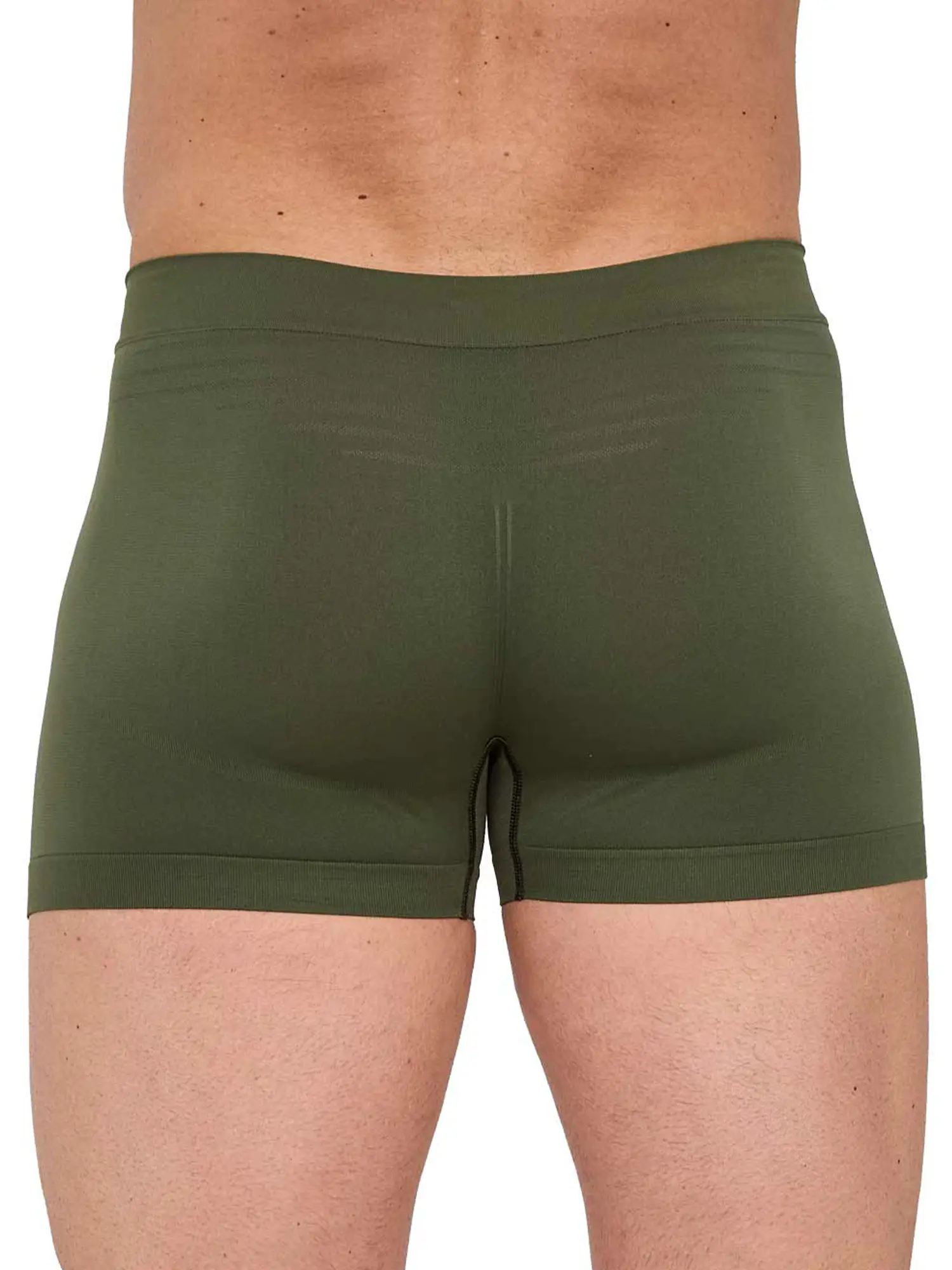Ultrakönnyű férfi sportboxer khaki színben, aktív nyári használatra