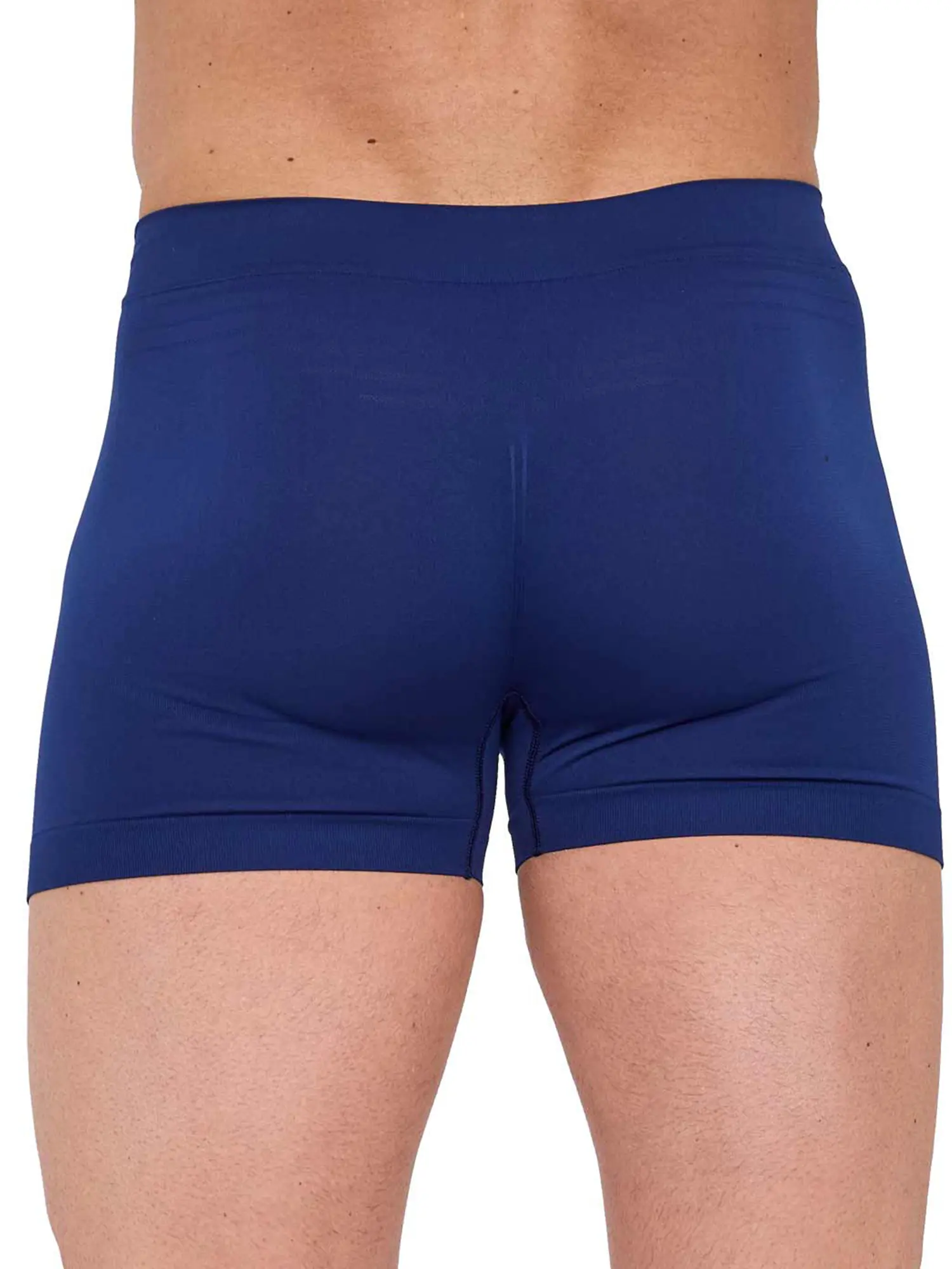 Thermoactive férfi sportboxer sötétkék színben, hosszan friss érzetet biztosít