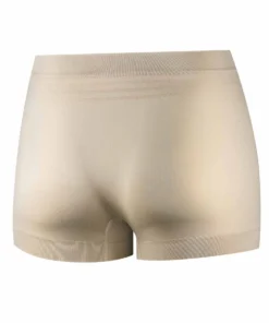 Bézs női sportboxer BRUBECK, tartós és kényelmes, nem csúszkál edzés közben