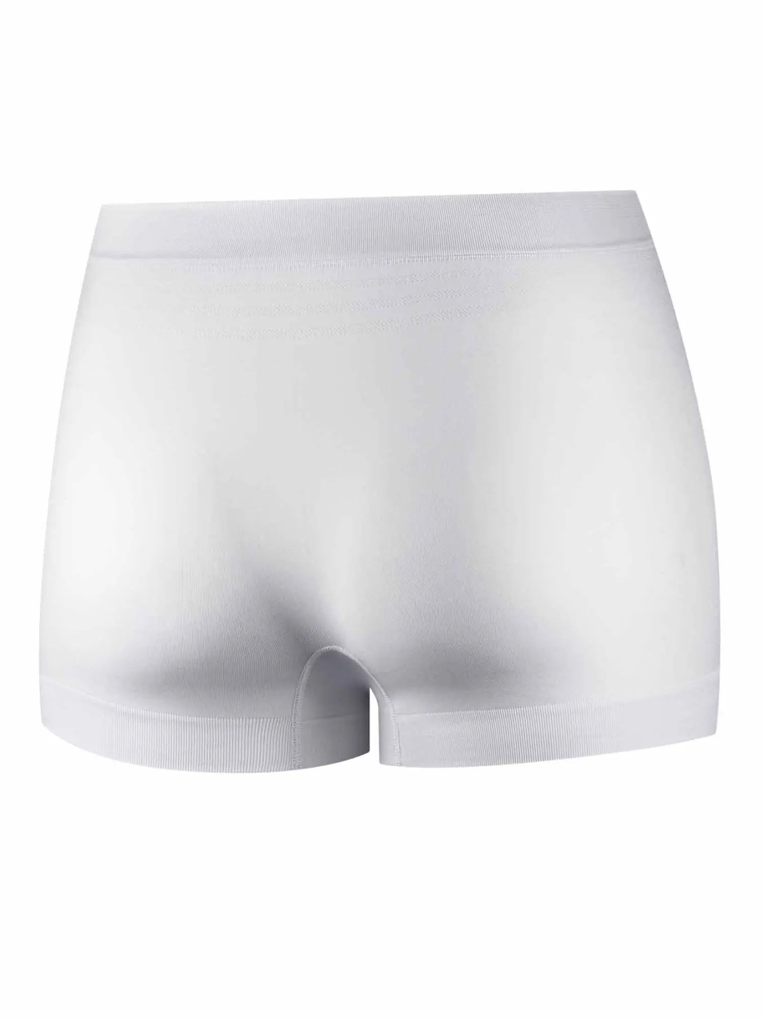 Fehér női sportboxer BRUBECK, kényelmes és tartós, nem csúszik el mozgás közben