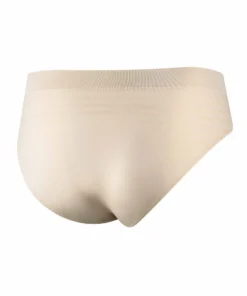 Bézs női sportbugyi BRUBECK, rugalmas, nem csúszik, ideális nyári futáshoz és edzéshez
