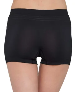 Seamless fekete női sportboxer BRUBECK, ideális futáshoz, túrázáshoz és mindennapi aktivitáshoz