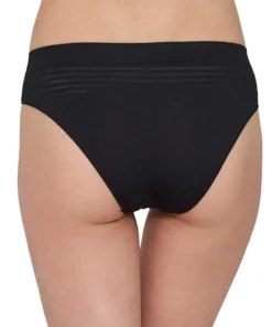 Seamless fekete női sportbugyi BRUBECK, ideális nyári sportoláshoz és aktív mindennapokra