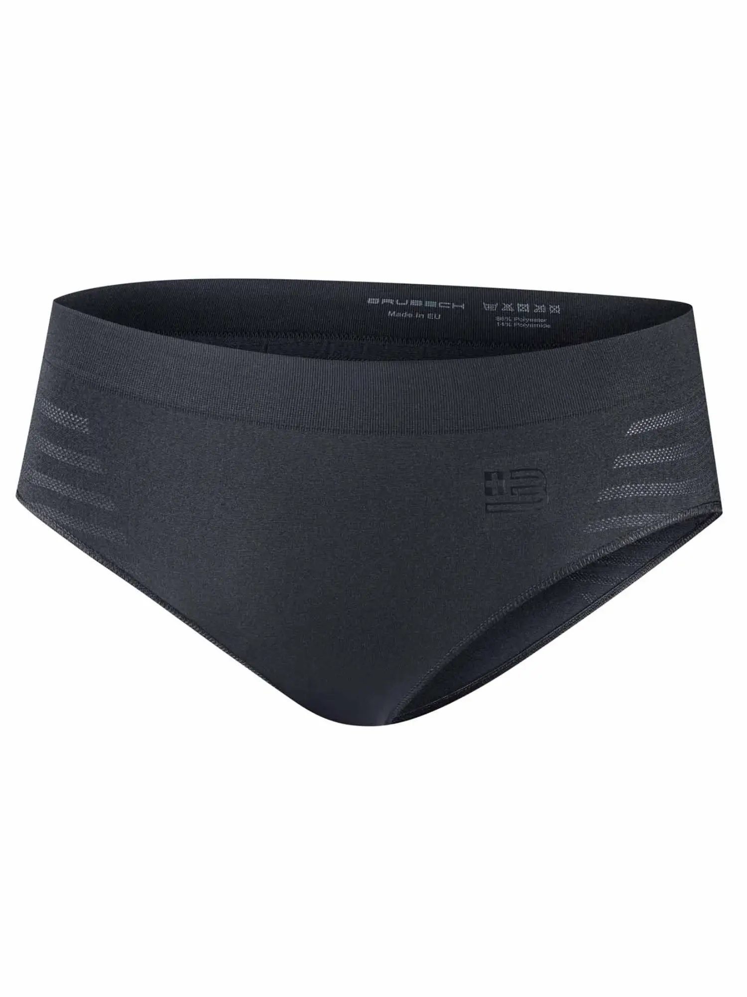 BRUBECK B-Light női ultrakönnyű sportbugyi fekete, seamless, nem dörzsöl, ideális futáshoz és edzéshez