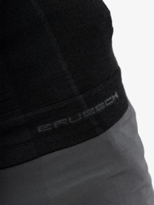 COMFORT WOOL Férfi hosszú ujjú gyapjú aláöltözet felső - Fekete - Image 6