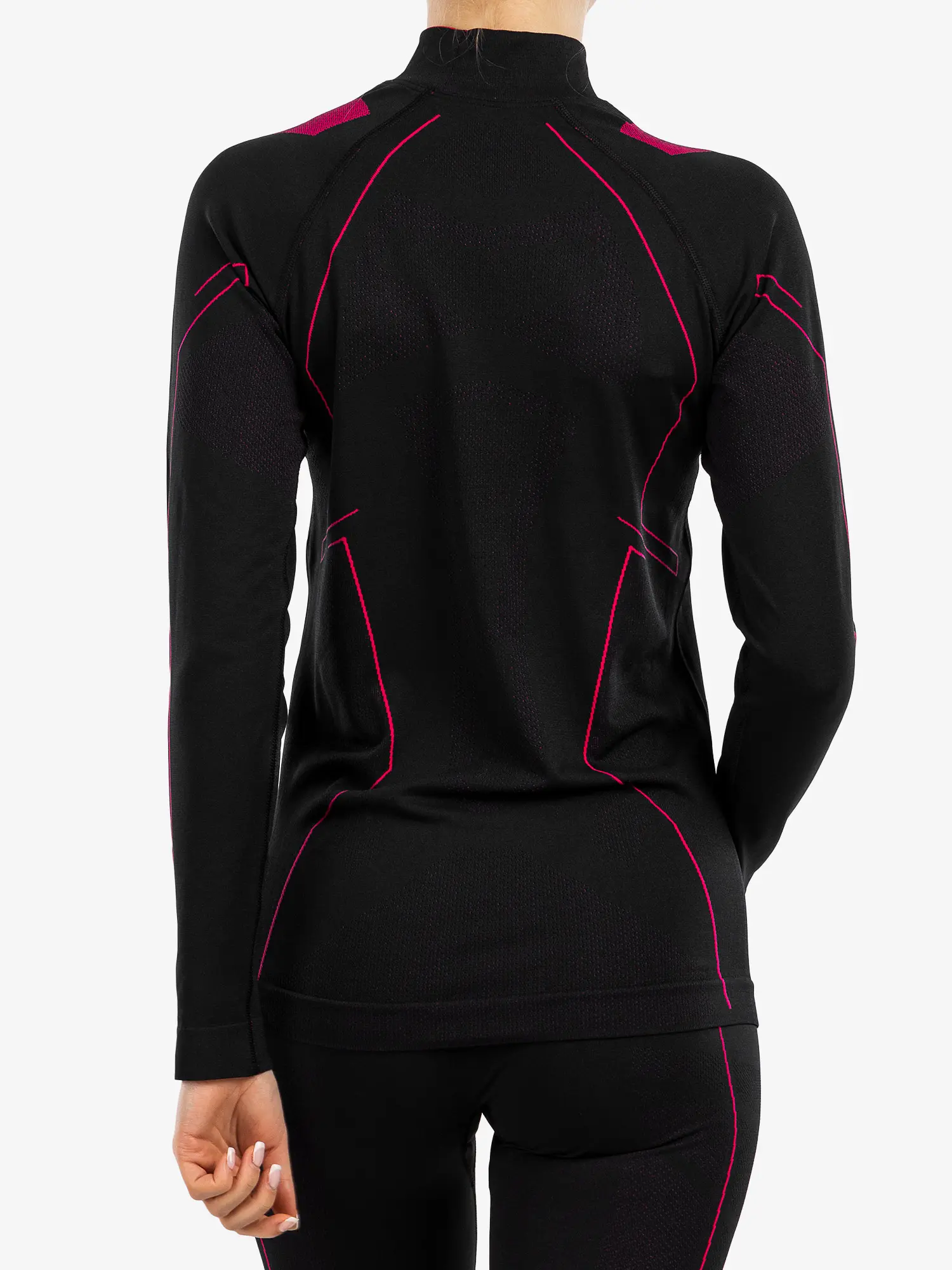 COOLER Női nyári motoros aláöltözet felső - Fekete / Pink - Image 8
