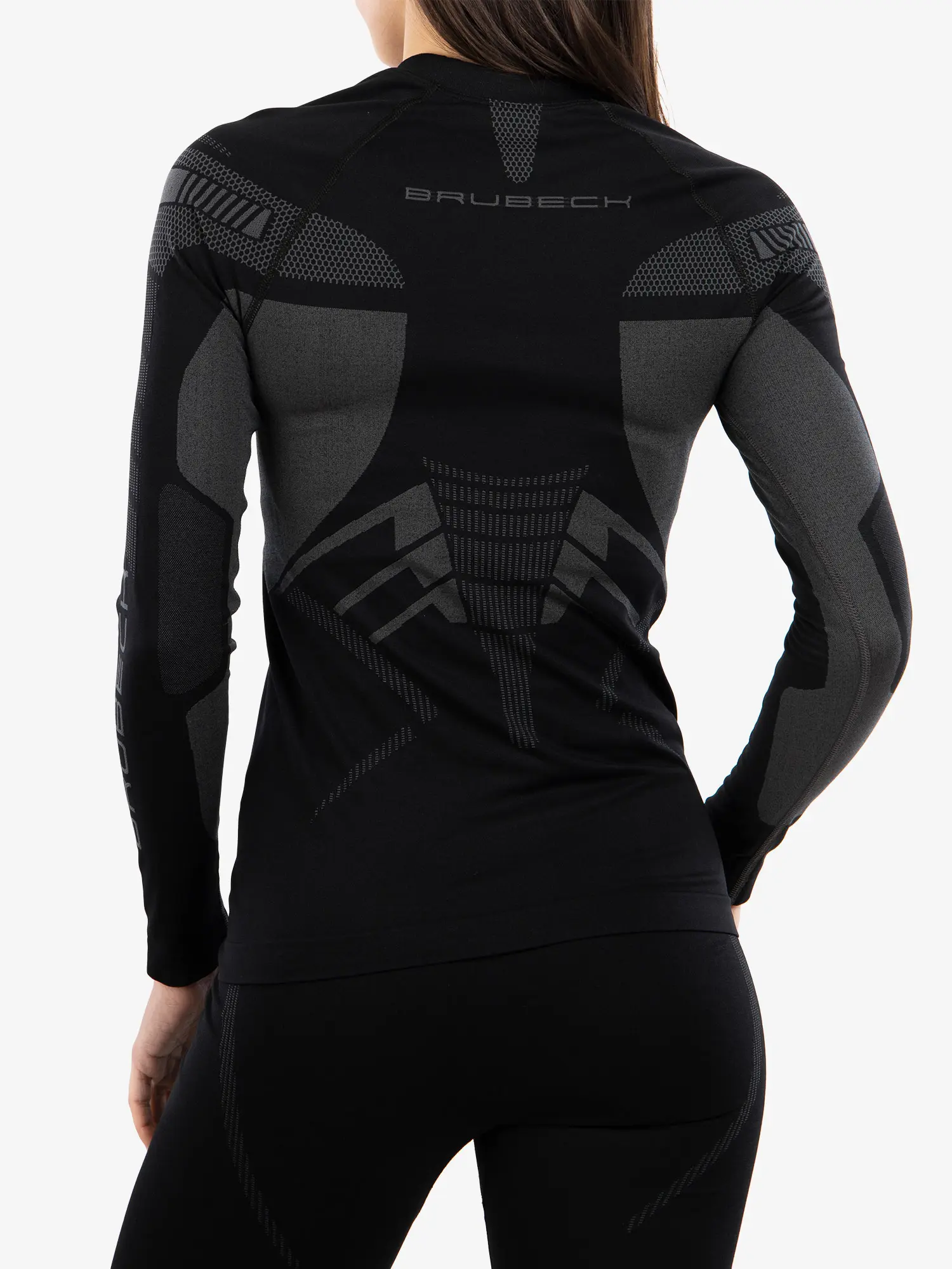 DRY Női hosszú ujjú felső - Fekete / Grafit - Image 10