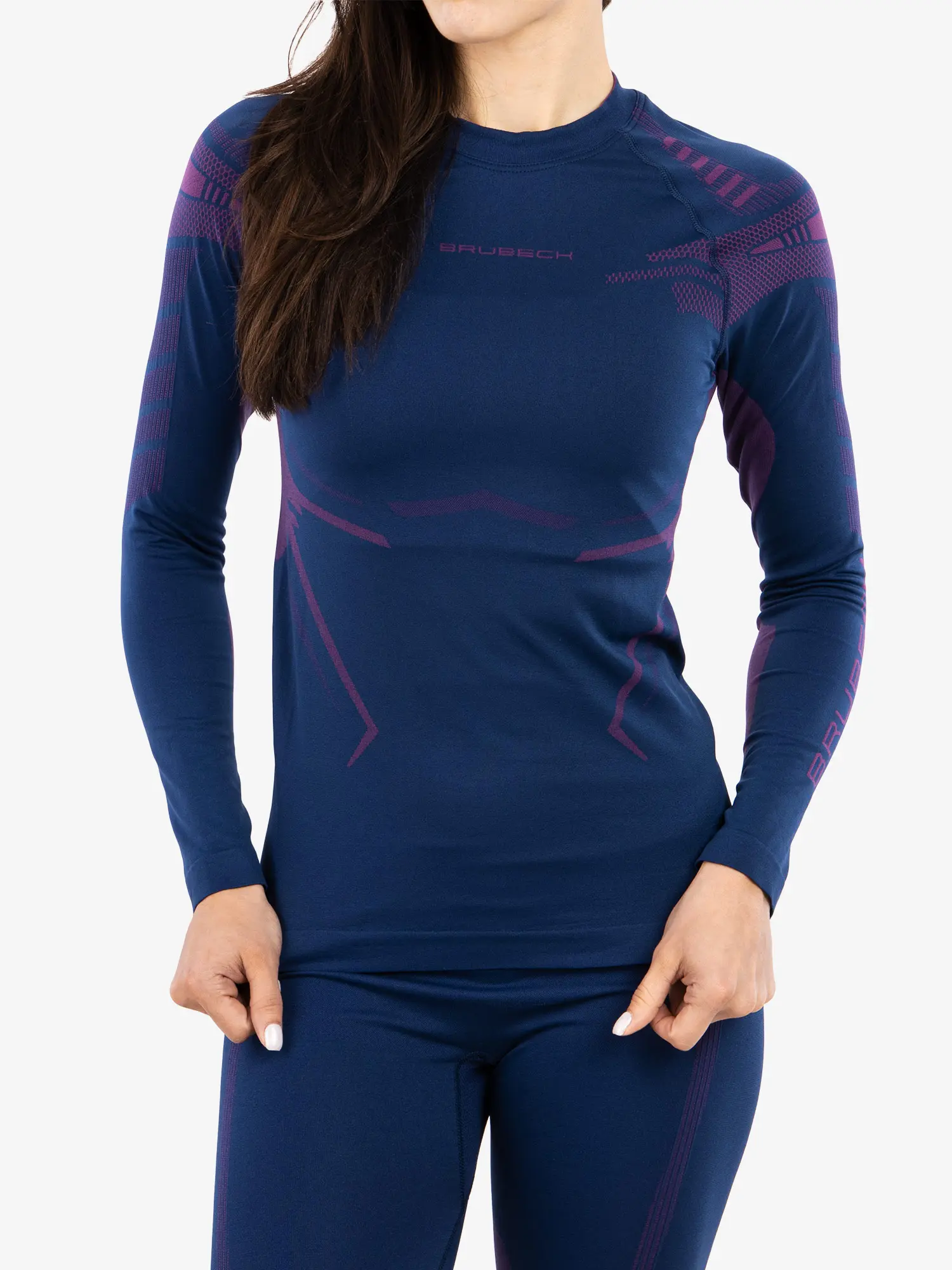 DRY Női hosszú ujjú felső - Kék / Lila - Image 10
