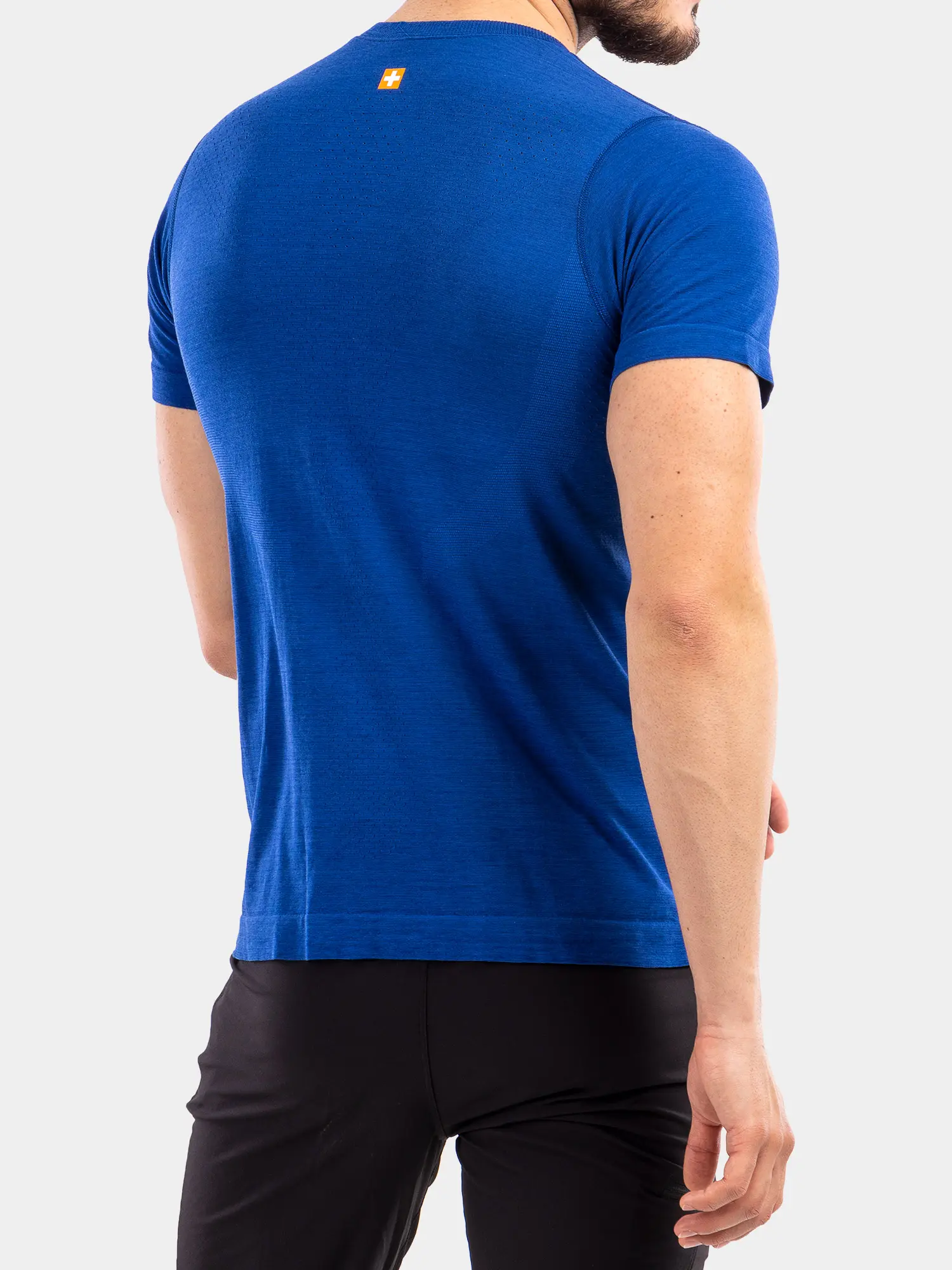 OUTDOOR WOOL PRO Férfi rövid ujjú merinó túrapóló - Sötétkék - Image 12