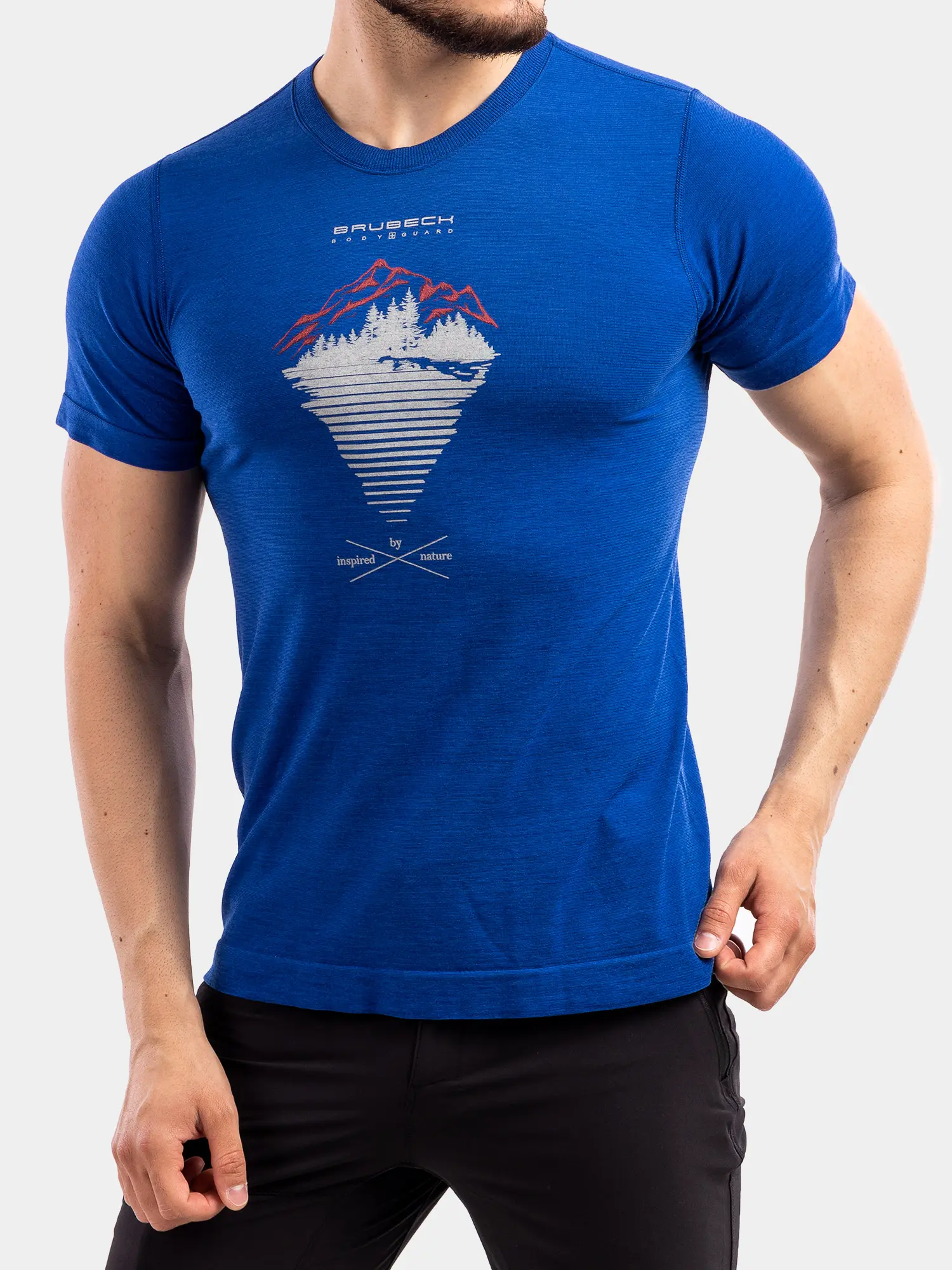 OUTDOOR WOOL PRO Férfi rövid ujjú merinó túrapóló - Sötétkék - Image 11