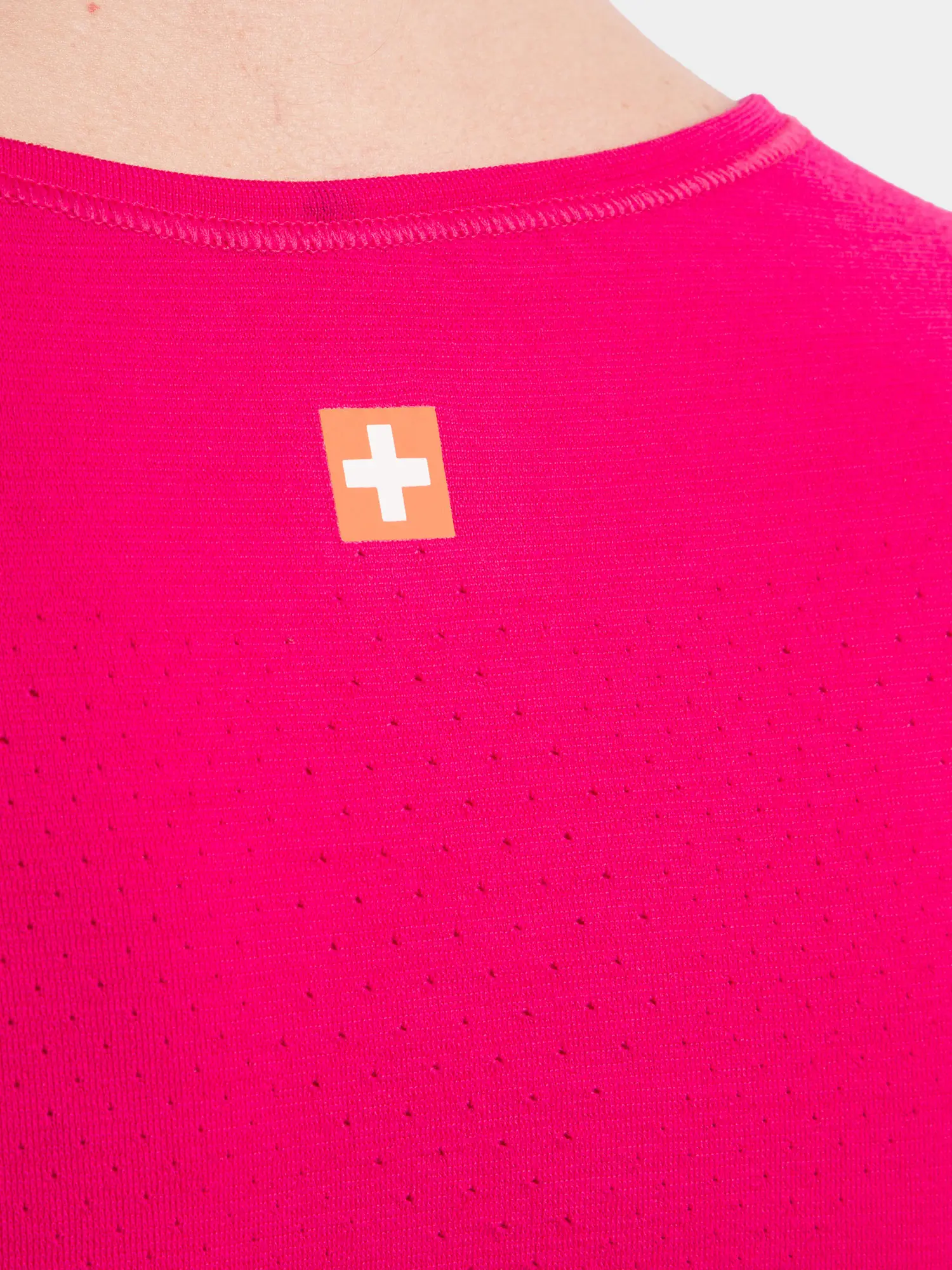 OUTDOOR WOOL PRO Női rövid ujjú merinó túrapóló - Málna - Image 10