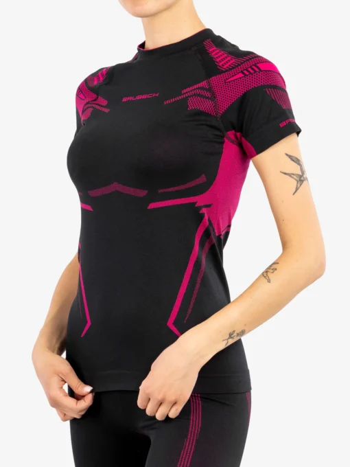 DRY Női rövid ujjú felső - Fekete / Pink - Image 9
