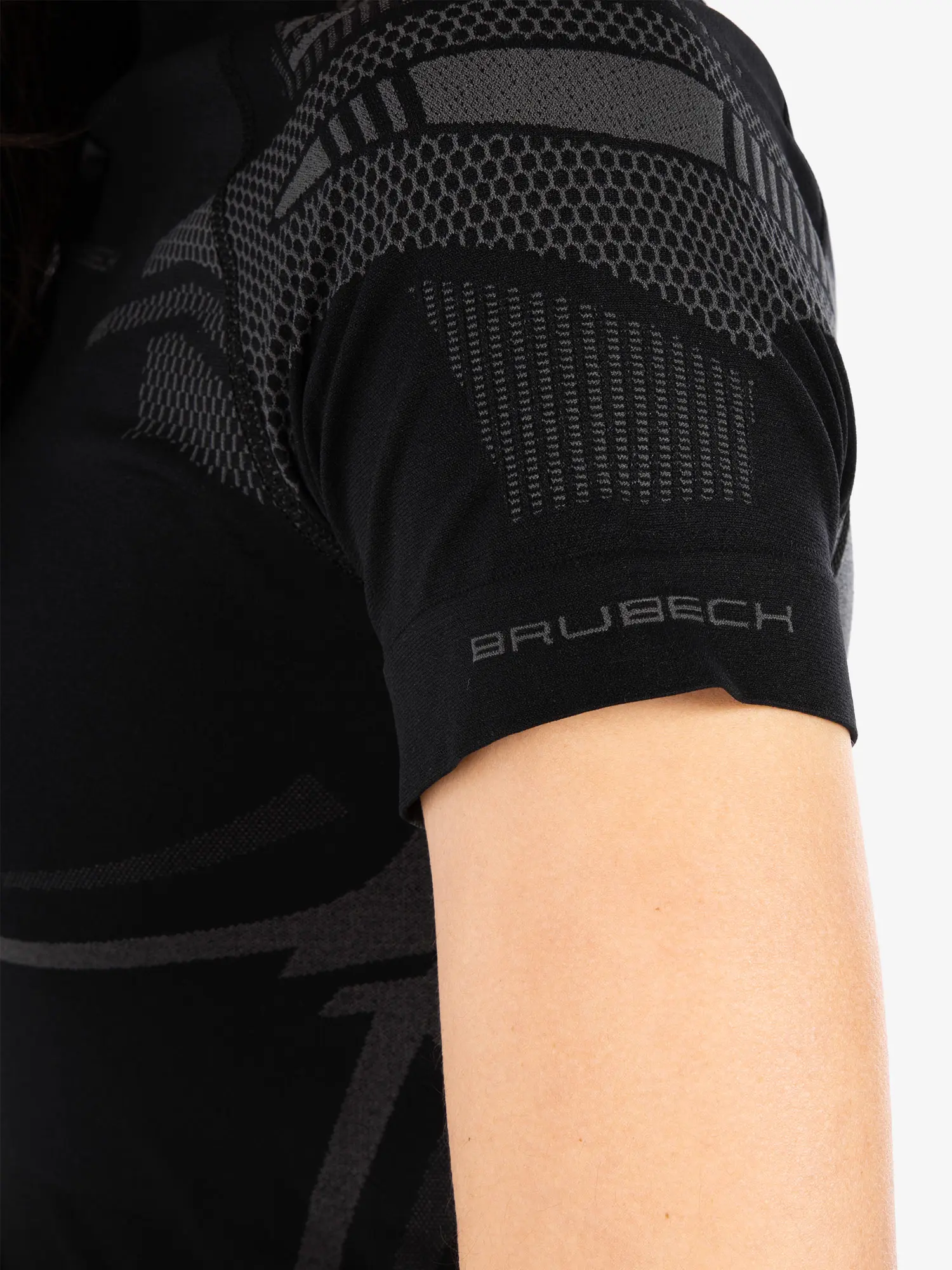 DRY Női rövid ujjú felső - Fekete / Grafit - Image 8