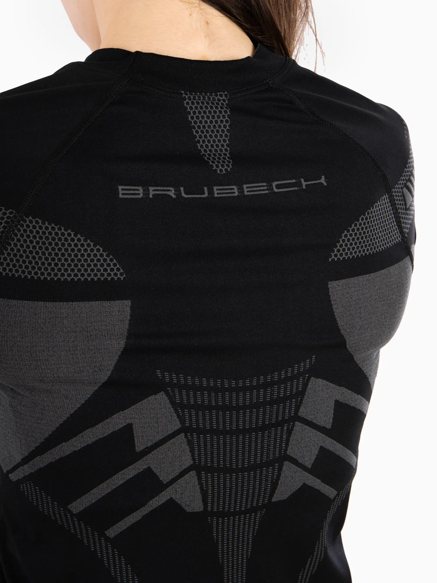 DRY Női rövid ujjú felső - Fekete / Grafit - Image 7