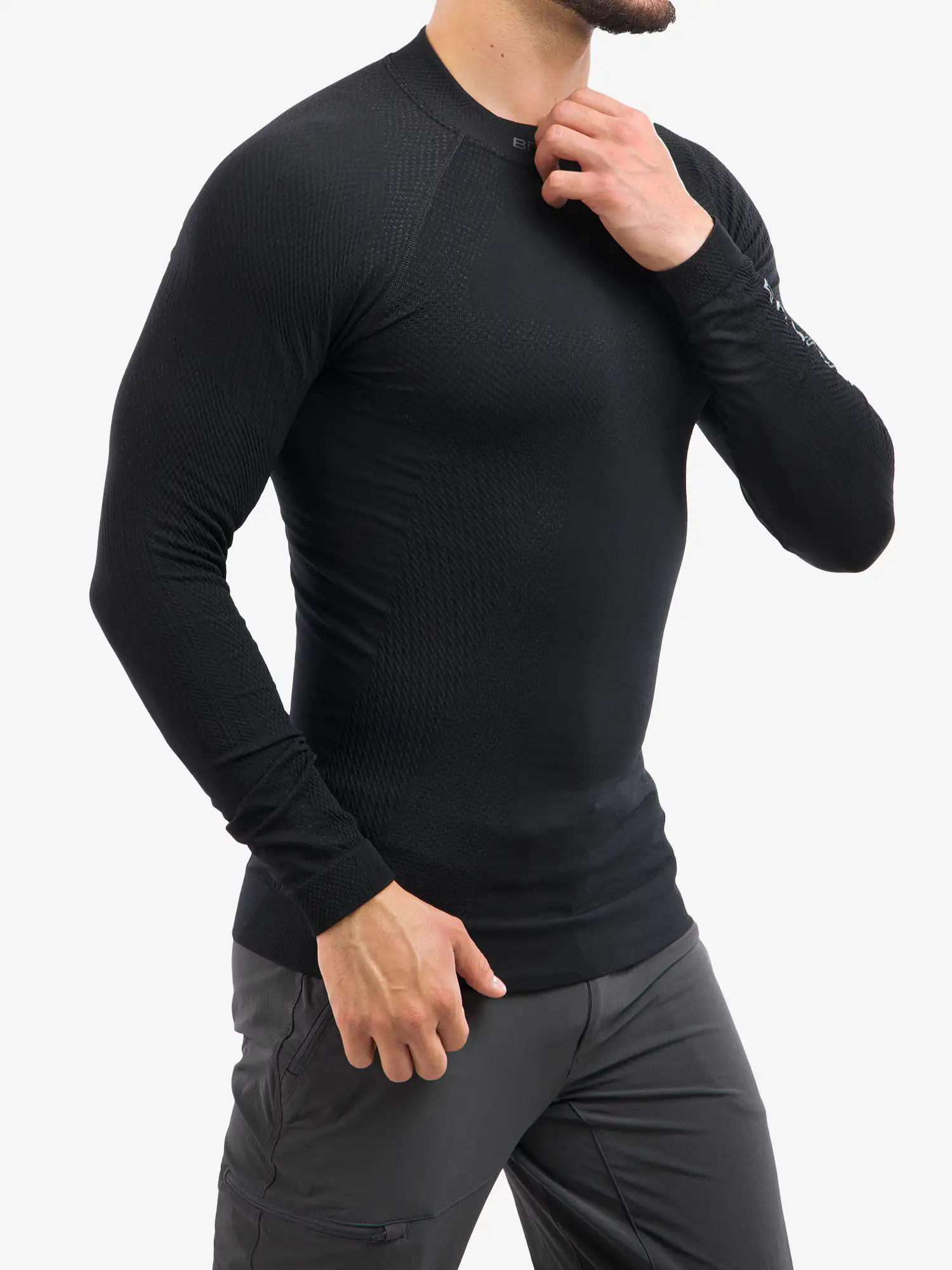 EXTREME THERMO Férfi aláöltözet felső - Fekete - Image 5