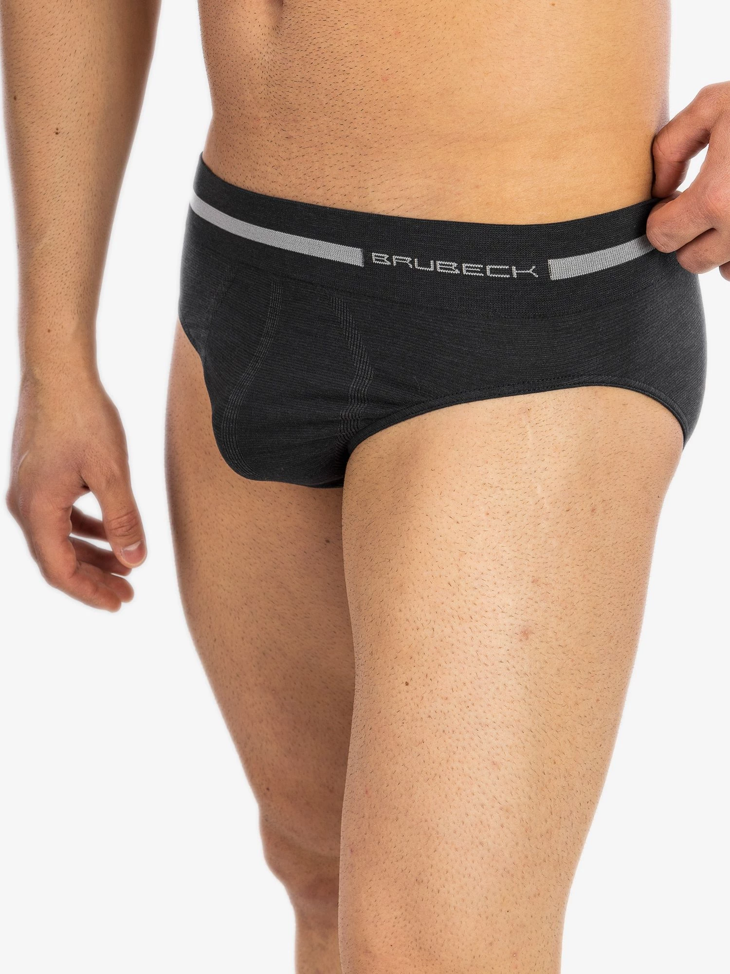 COMFORT WOOL Férfi merinó gyapjú alsónadrág - Grafit - Image 5