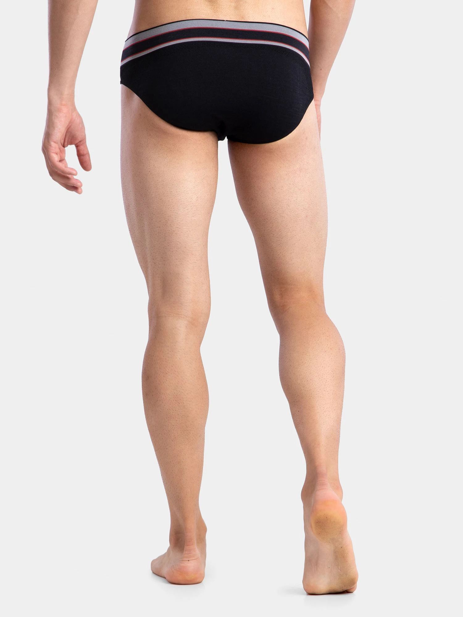 ACTIVE WOOL Férfi merinó gyapjú alsónadrág - Fekete - Image 7