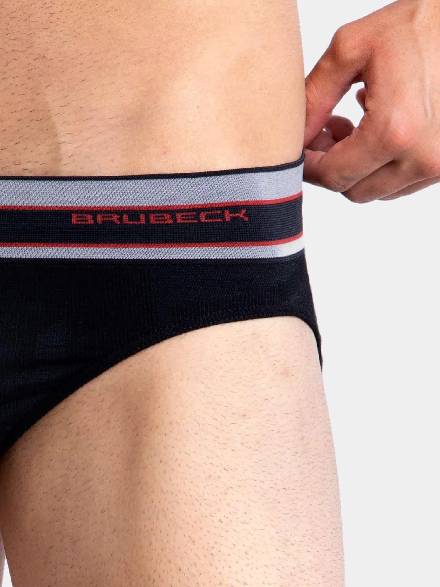 ACTIVE WOOL Férfi merinó gyapjú alsónadrág - Fekete - Image 3