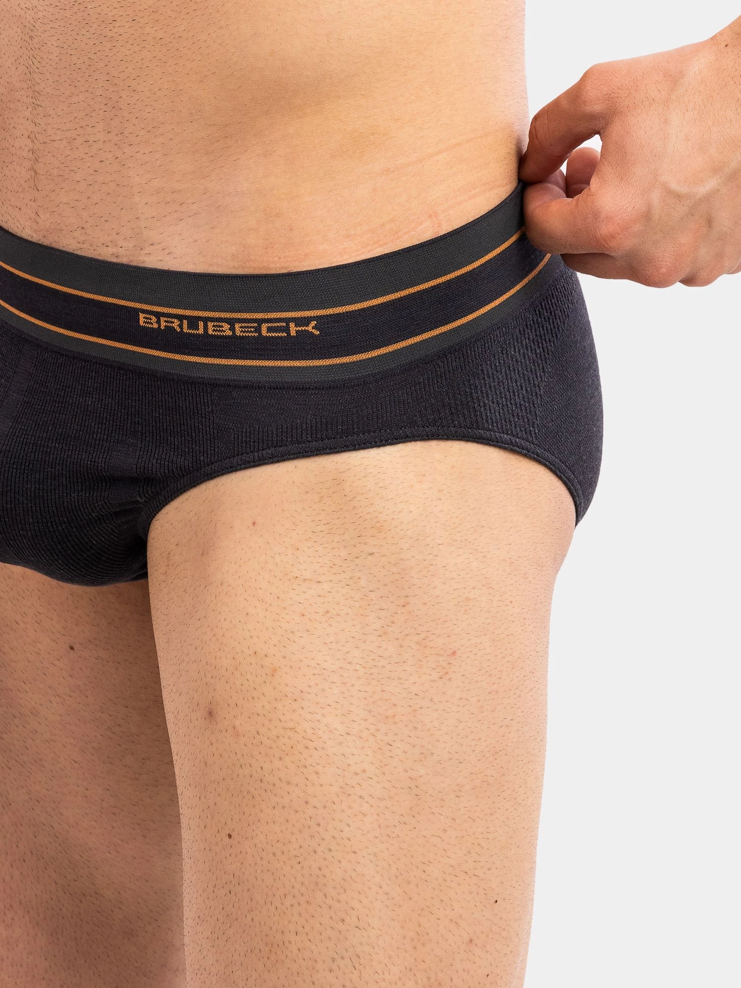 ACTIVE WOOL Férfi merinó gyapjú alsónadrág - Grafit - Image 4