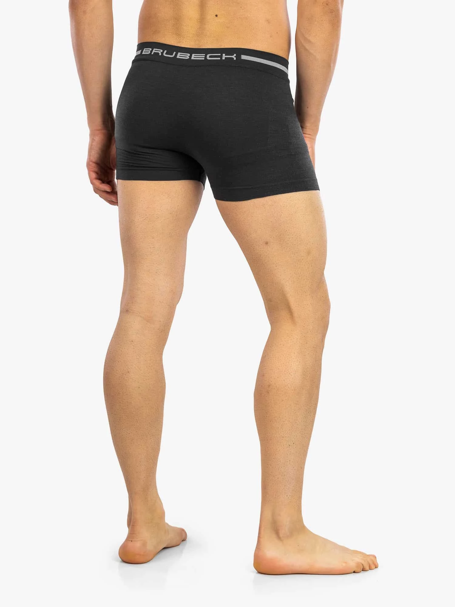 COMFORT WOOL Férfi merinó gyapjú boxer - Grafit - Image 8