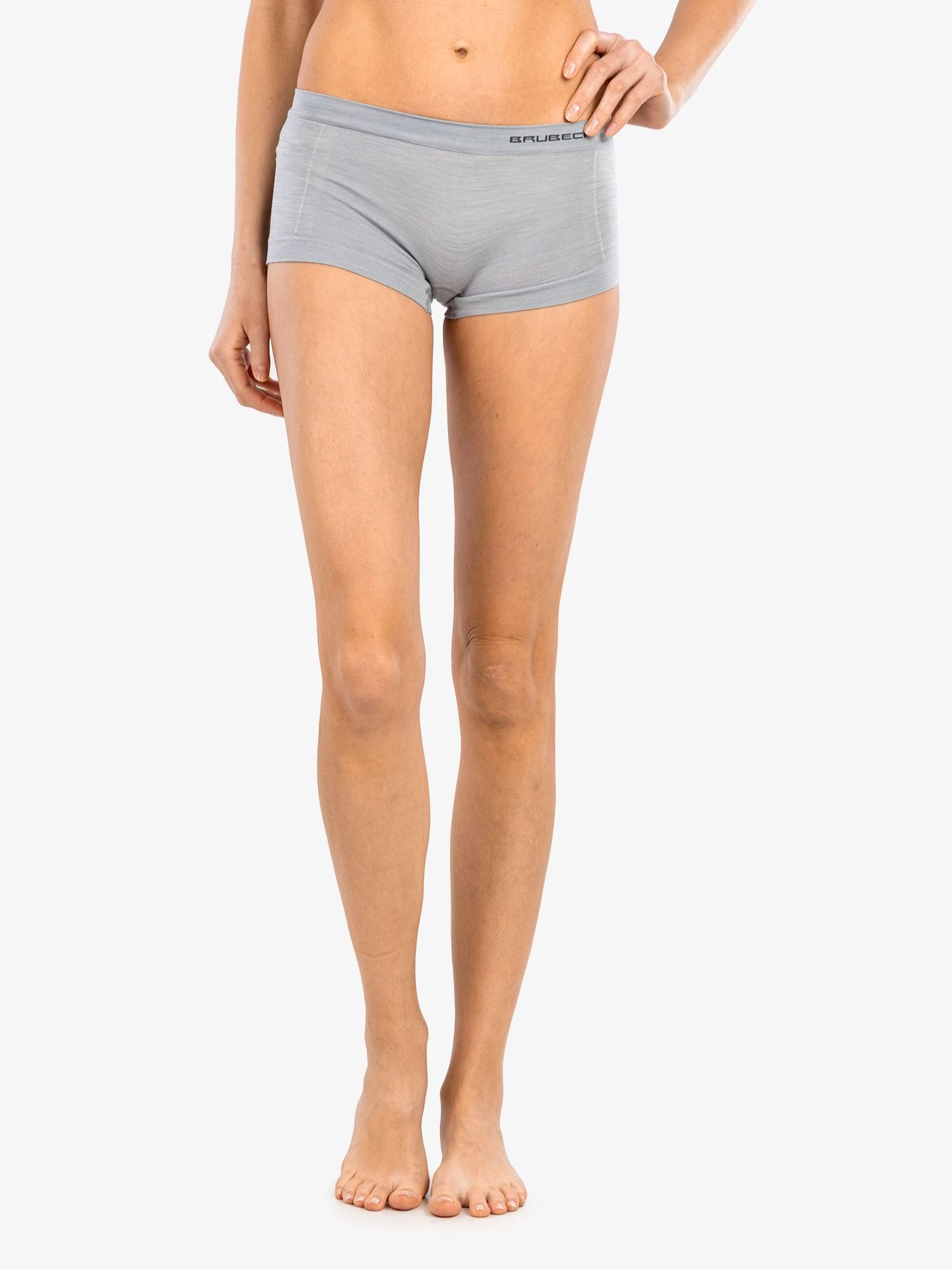 COMFORT WOOL Női merinó gyapjú boxer - Szürke - Image 7