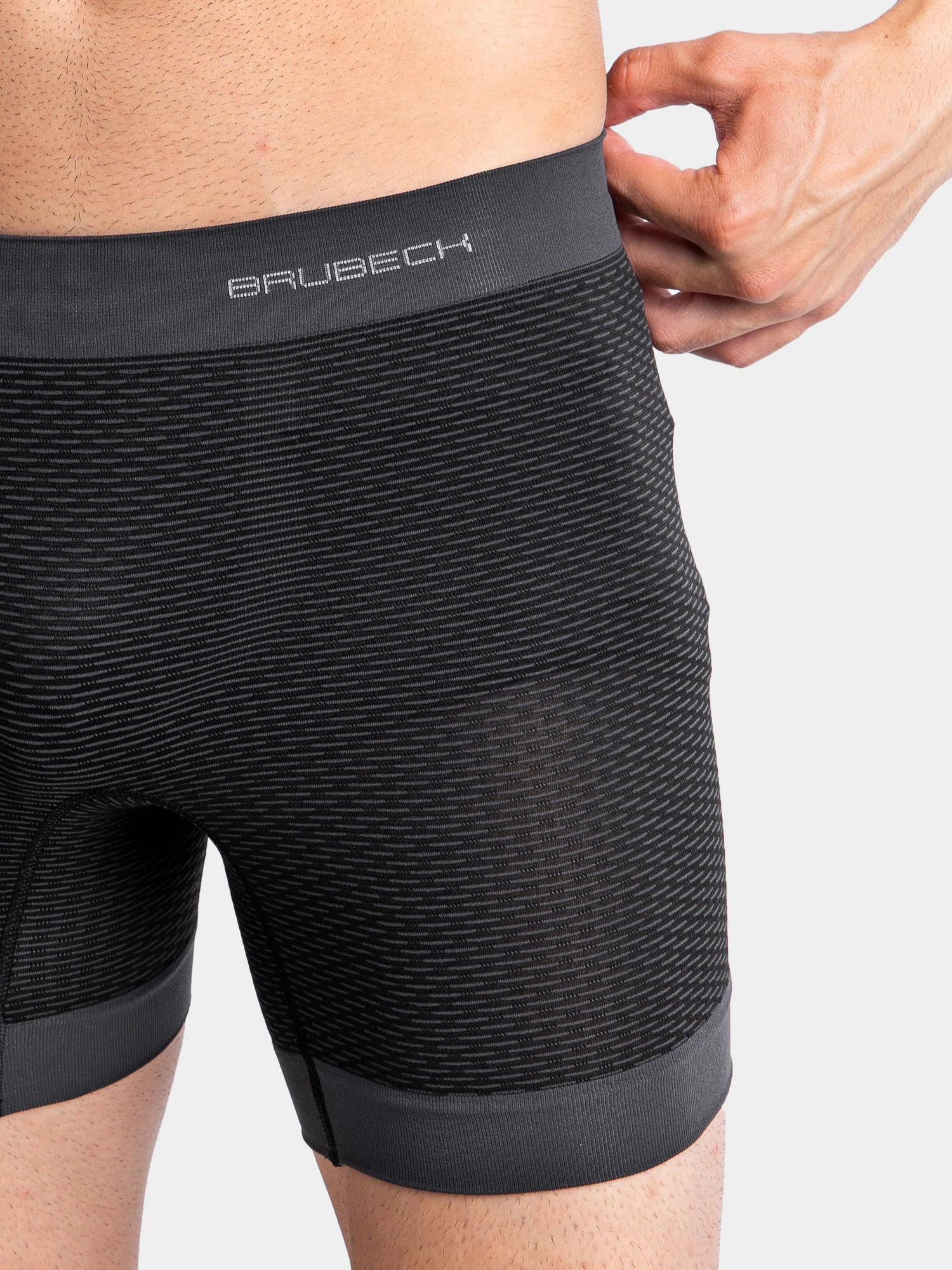 3D TECH Base Layer Férfi sportboxer - Grafit - Image 5