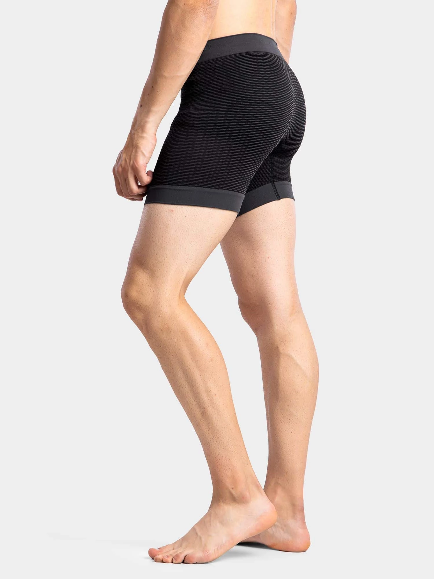 3D TECH Base Layer Férfi sportboxer - Grafit - Image 7