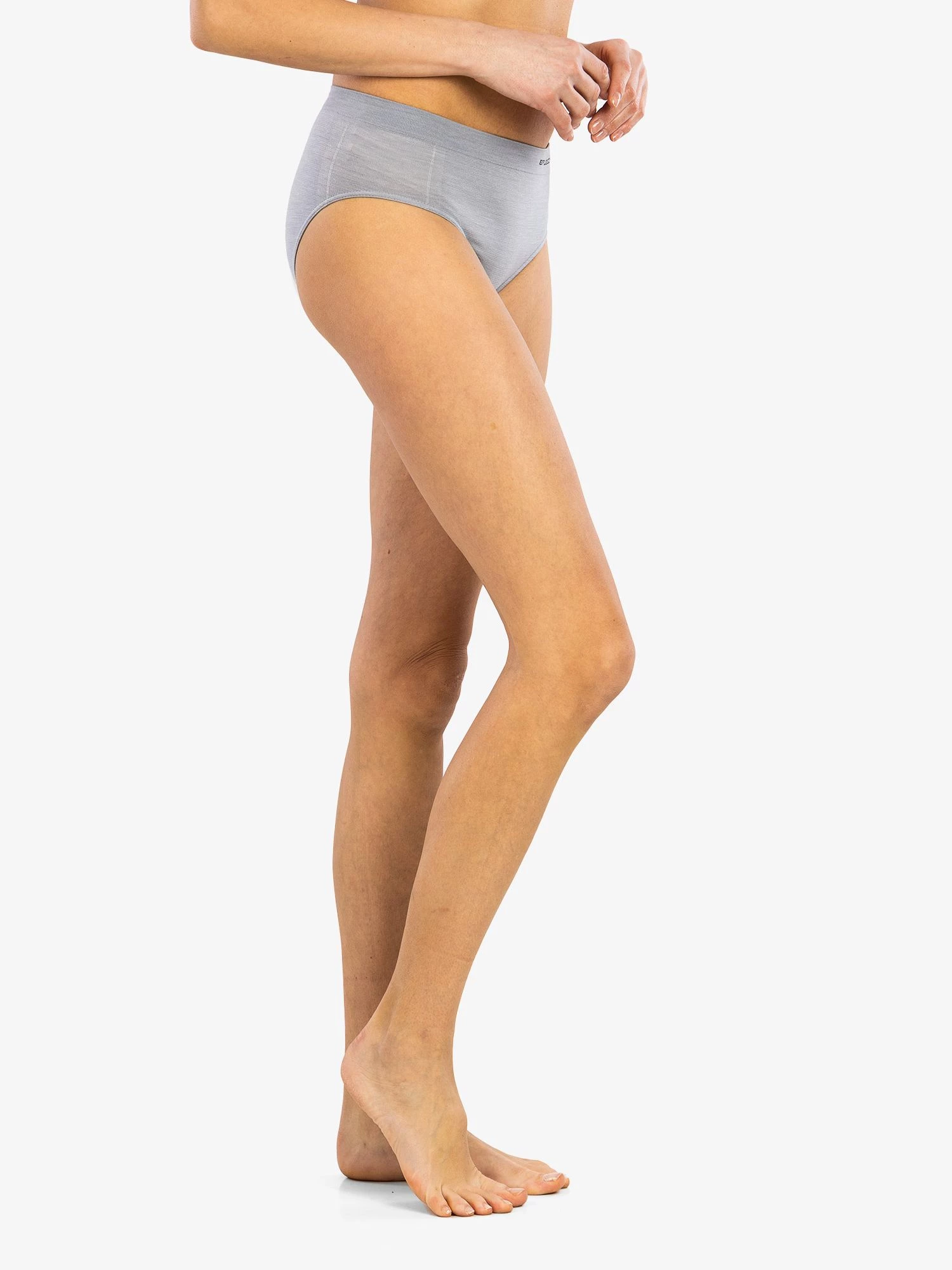 COMFORT WOOL Női merinó gyapjú maxi bugyi - Szürke - Image 7