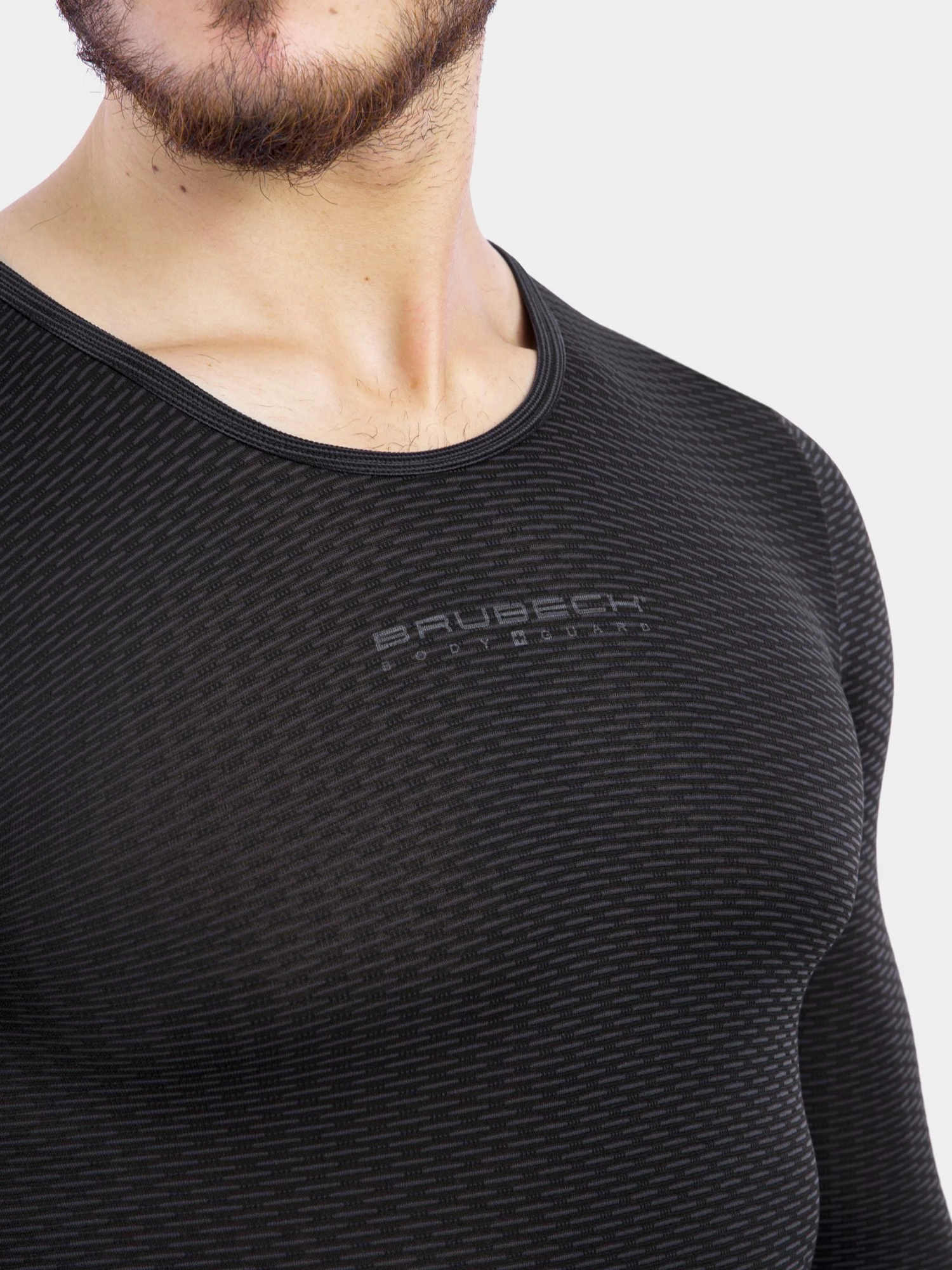 3D TECH Base Layer Uniszex hosszú ujjú aláöltözet - Grafit - Image 5