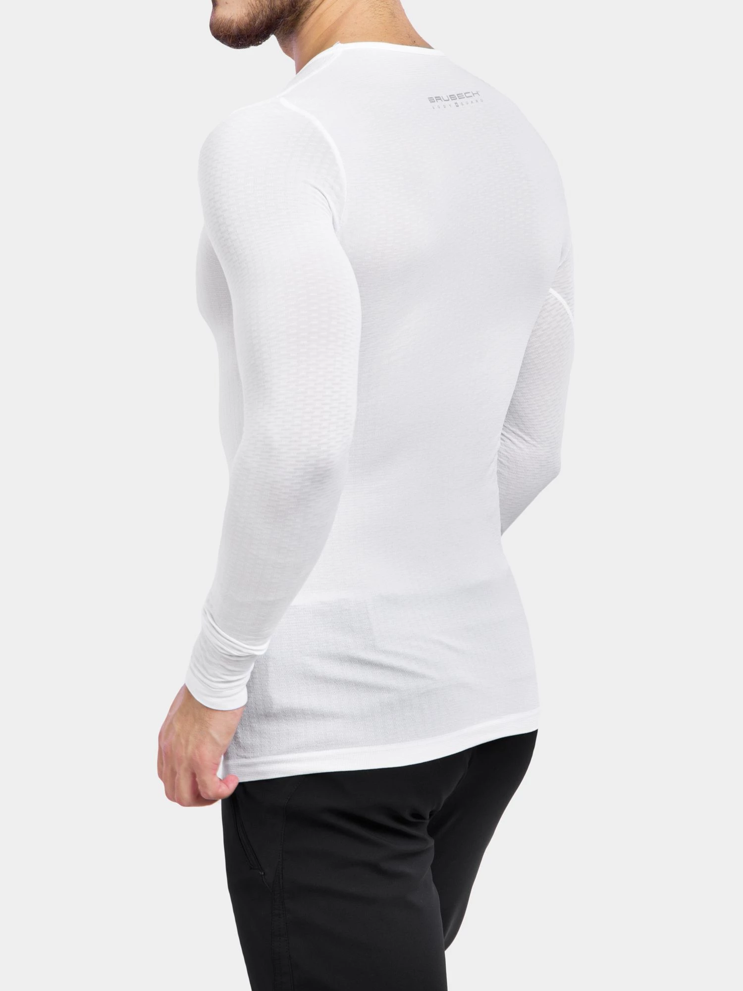 3D TECH Base Layer Uniszex hosszú ujjú aláöltözet - Fehér - Image 8