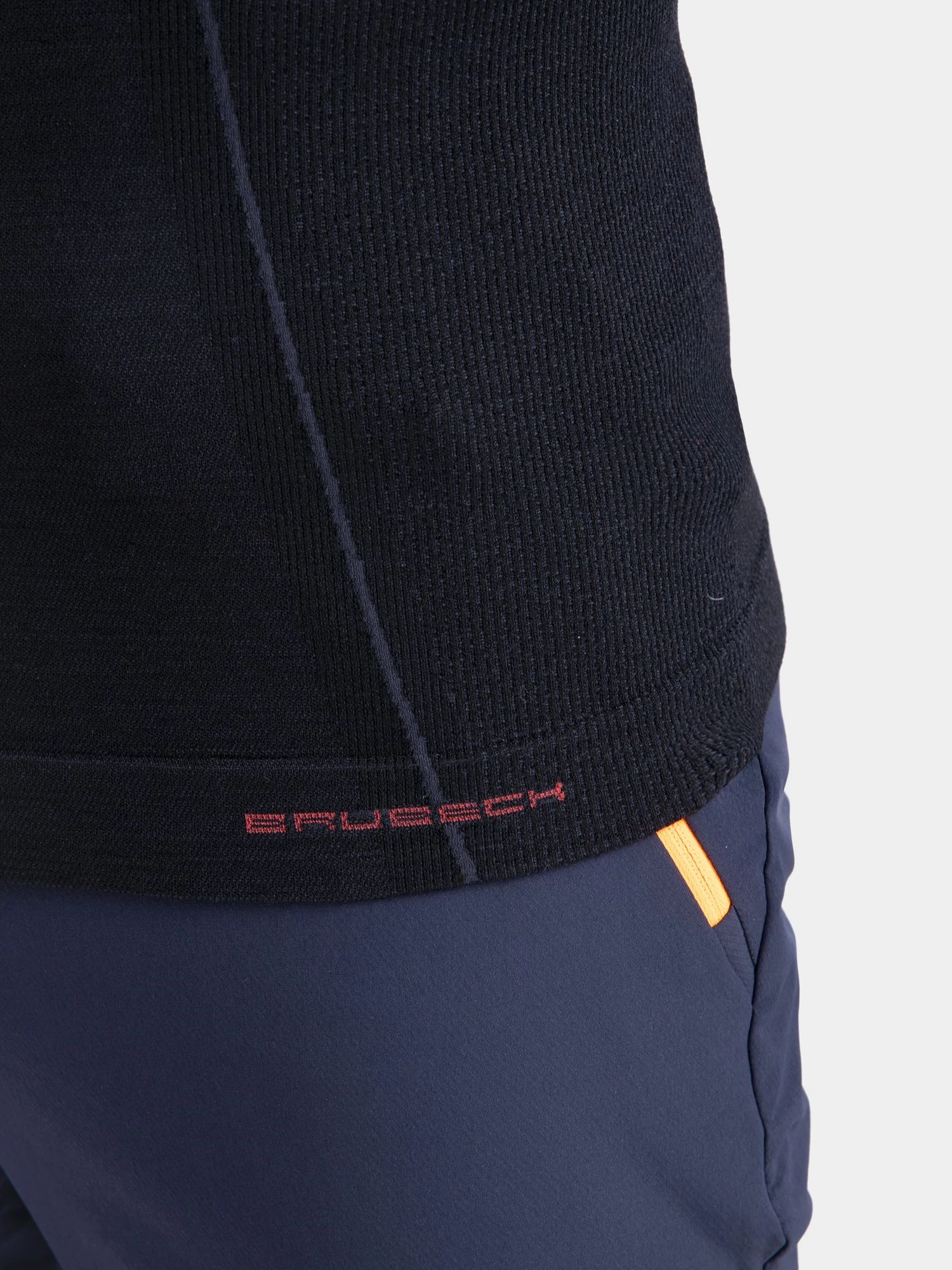 ACTIVE WOOL Férfi merinó gyapjú hosszú ujjú felső - Fekete - Image 8