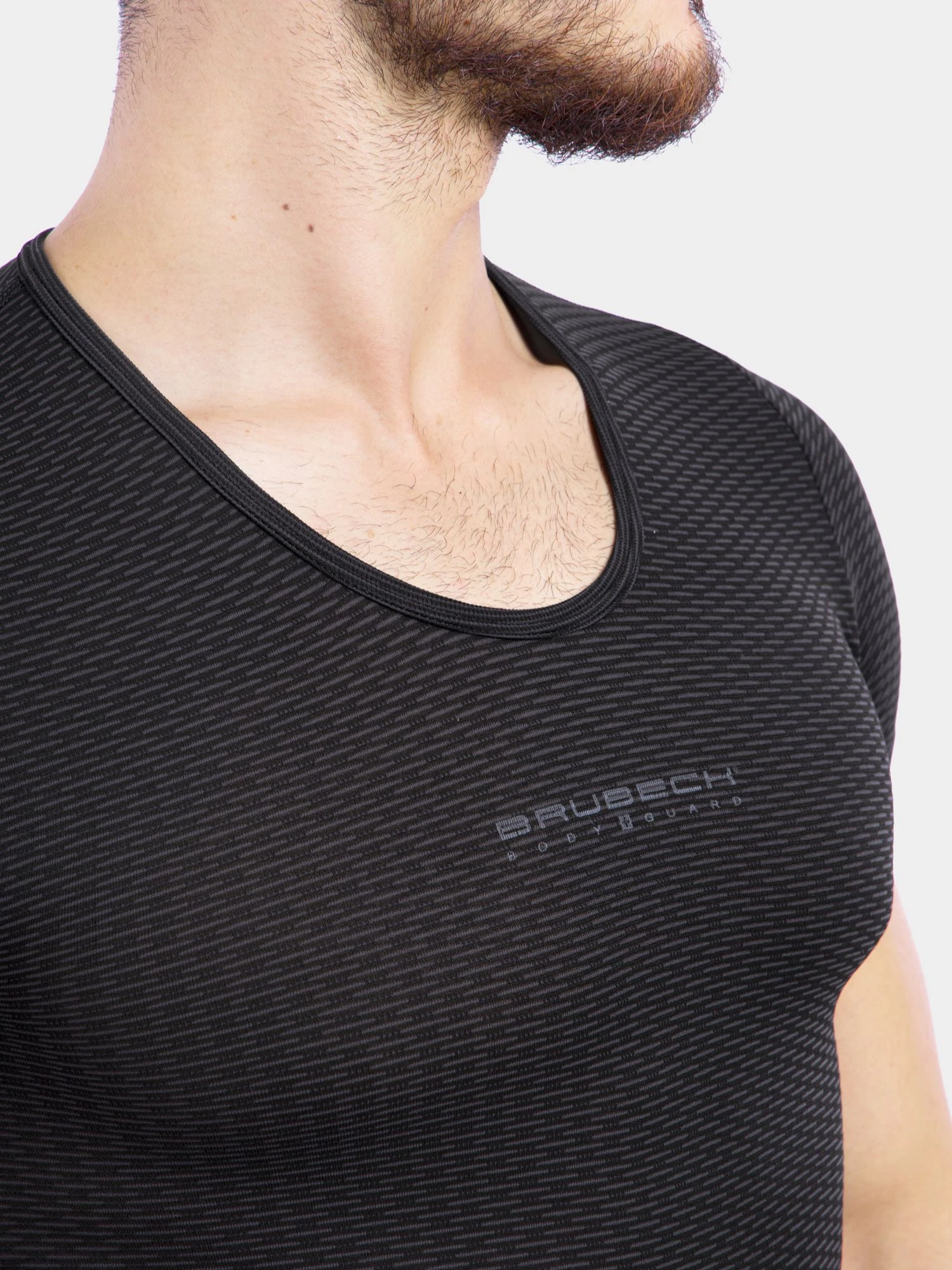 3D TECH Base Layer Uniszex rövid ujjú aláöltözet - Grafit - Image 4