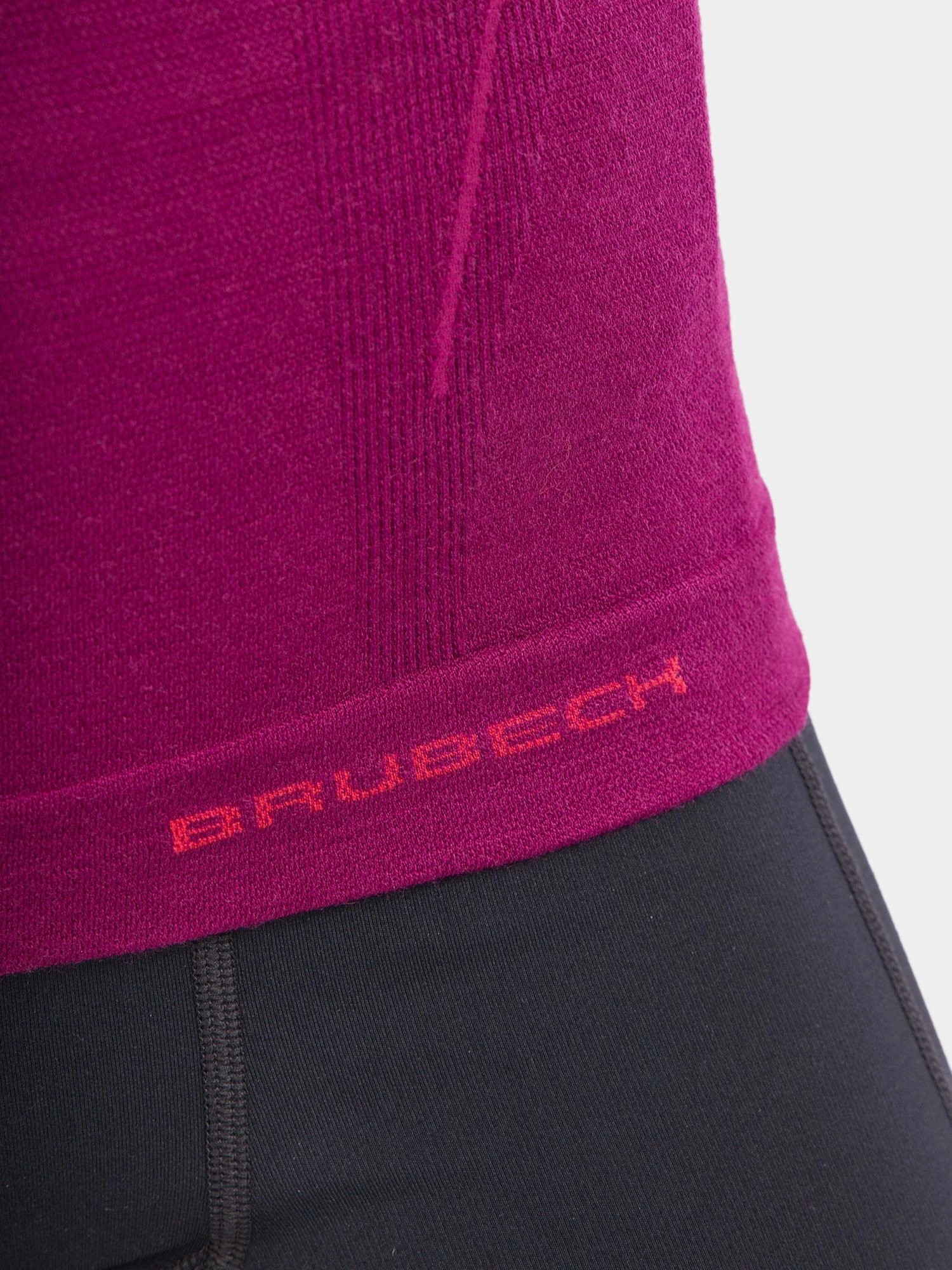 ACTIVE WOOL Női merinó gyapjú rövid ujjú felső - Szilva - Image 7