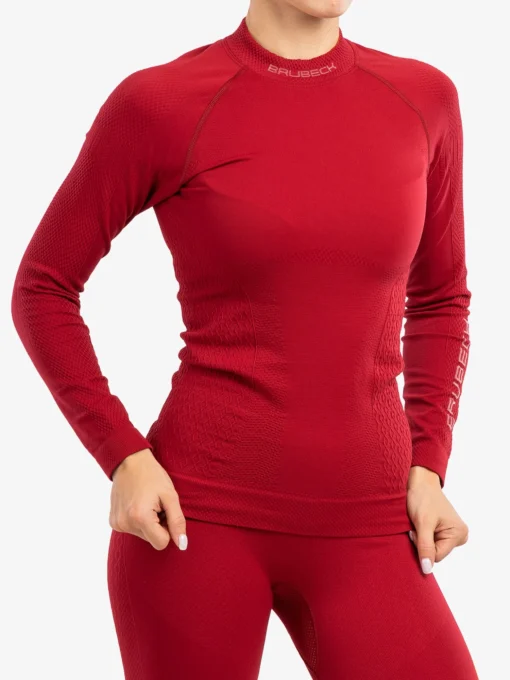 EXTREME THERMO Női aláöltözet felső - Burgundi - Image 5