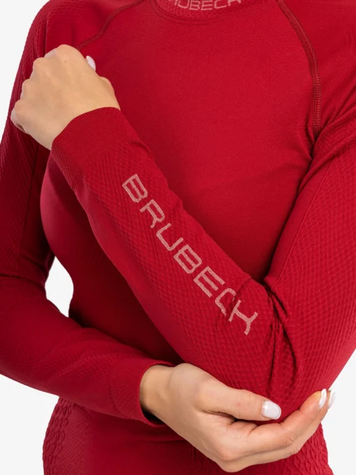 EXTREME THERMO Női aláöltözet felső - Burgundi - Image 4