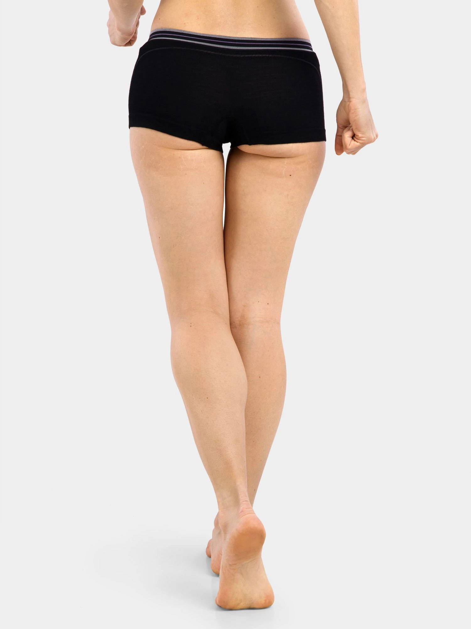 ACTIVE WOOL Női merinó gyapjú boxer - Fekete - Image 6