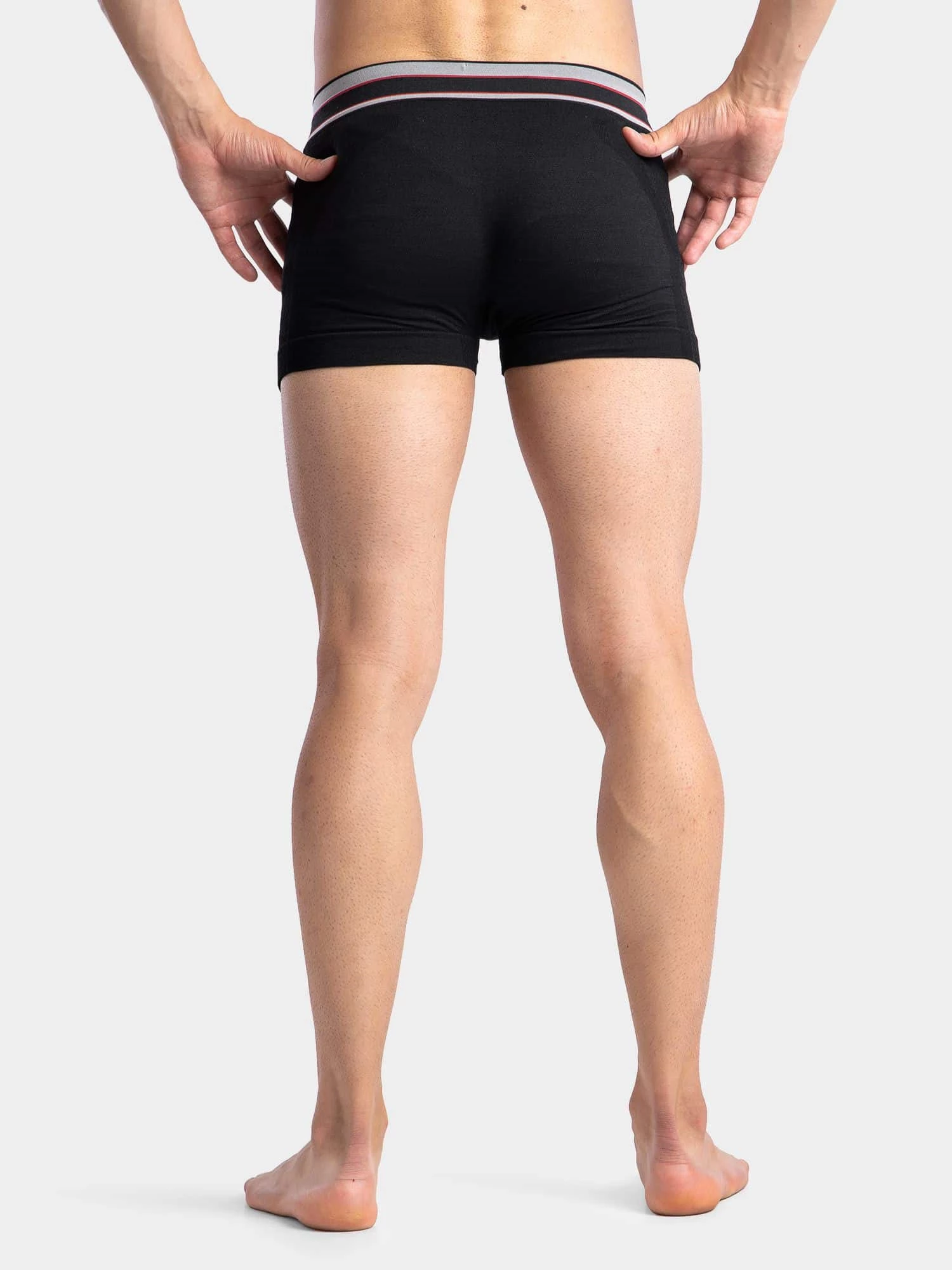 ACTIVE WOOL Férfi merinó gyapjú boxer - Fekete - Image 7