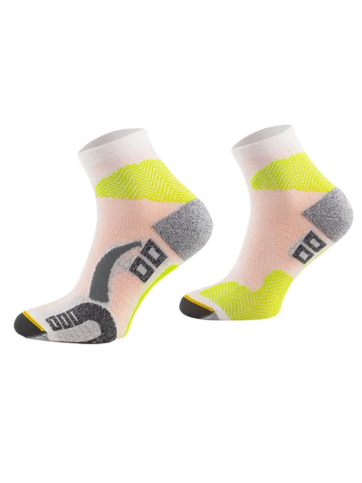 RUN PERFORMANCE Drytex Comfort téli futózokni - Fehér / Sárga - Image 2