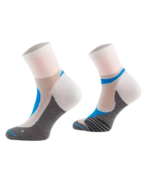 RUN TECHNICAL Coolmax nyári futózokni - Fehér / Kék - Image 2