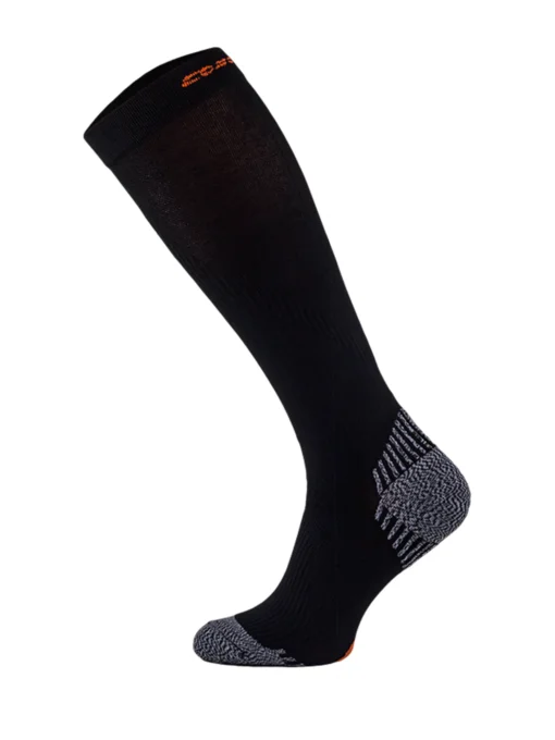 RUN COMPRESSION Kompressziós hosszú szárú futózokni - Fekete