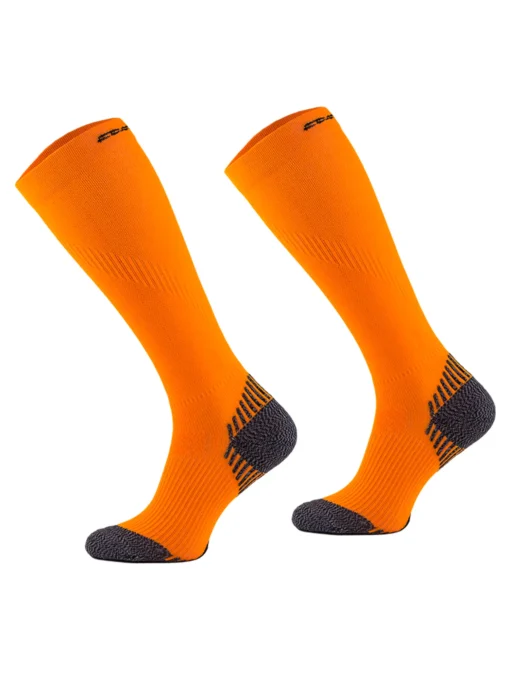 RUN COMPRESSION Kompressziós hosszú szárú futózokni - Narancs - Image 2