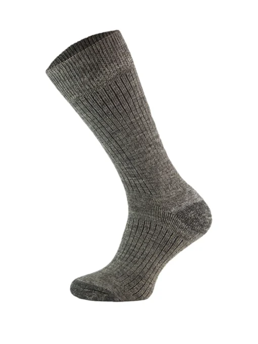 ALPACA OUTDOOR HEAVY Merinó +alpaka gyapjú túrazokni - Szürke
