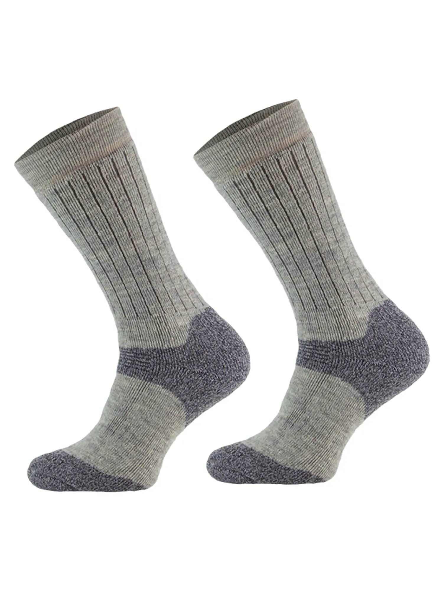 CLIMBING OUTDOOR HEAVY Merinó gyapjú túrazokni - Világosszürke - Image 2