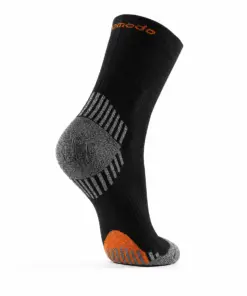 Alternative view of RUN COMPRESSION Kompressziós futózokni +ezüstion - Fekete