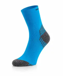 RUN COMPRESSION Kompressziós futózokni +ezüstion - Kék