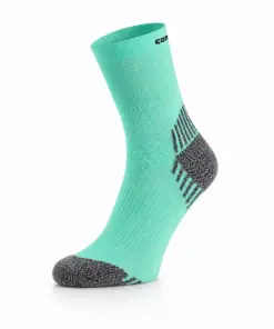RUN COMPRESSION Kompressziós futózokni +ezüstion - Menta