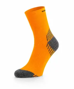 RUN COMPRESSION Kompressziós futózokni +ezüstion - Narancs