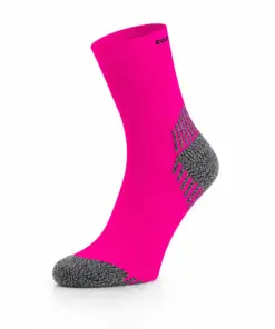 RUN COMPRESSION Kompressziós futózokni +ezüstion - Pink